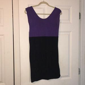 American Apparel color block dress